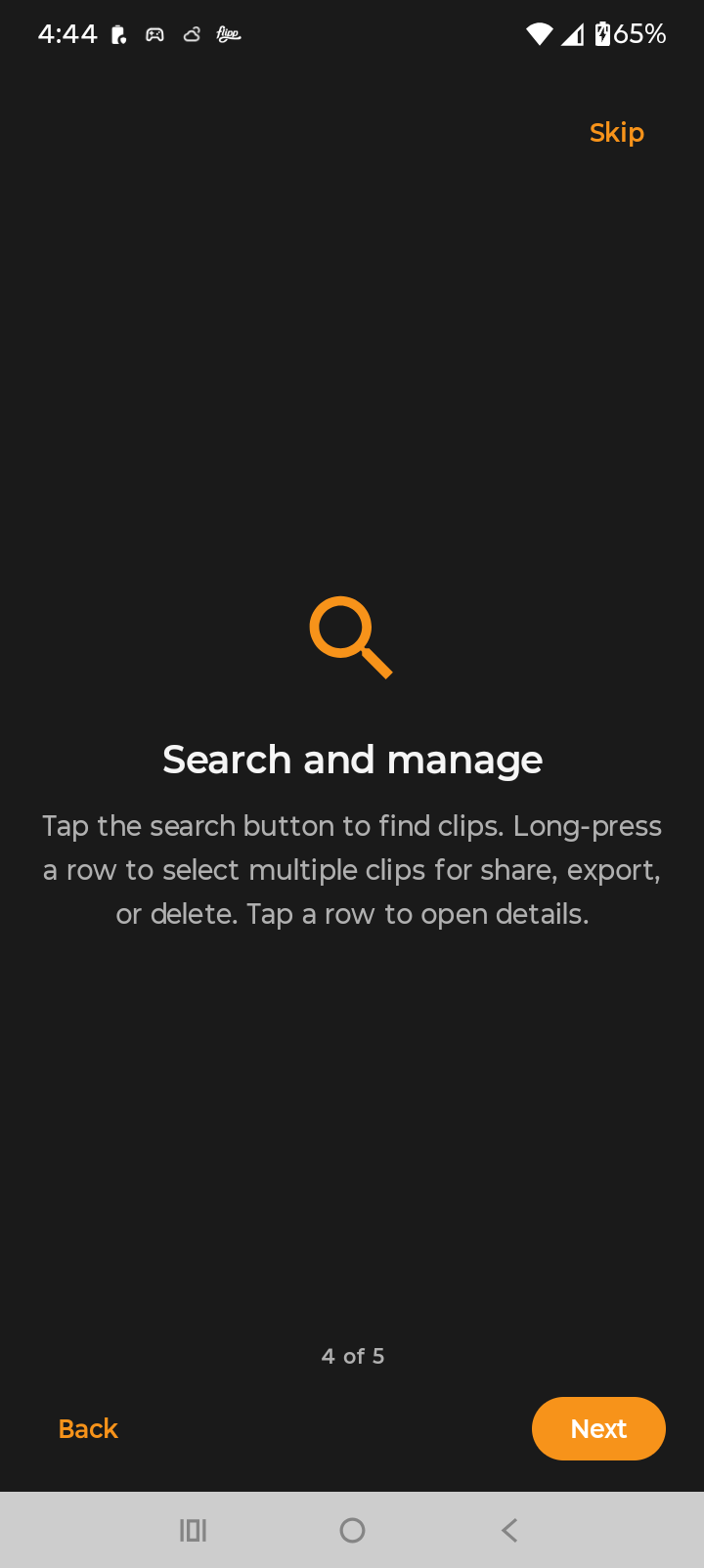 ClipVault tutorial search and manage